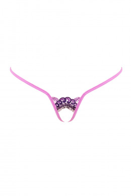Lucky Cheeks Luxury String Edition The Bridge Sexy String Ouvert Pink