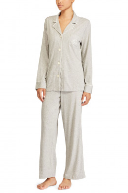 Lauren Ralph Lauren Hammond Knits Classic Notch Collar Pyjama