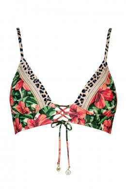 Watercult Vintage Hawaii Triangel-Bikini-Oberteil