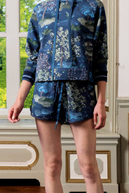 Pip Studio Loungewear 2022 Bali Japanese Garden Trousers Short