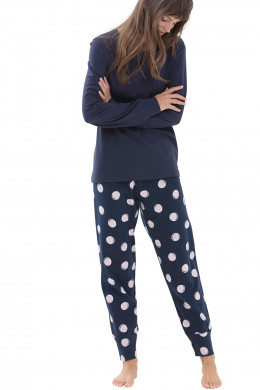 Mey Damenwäsche Mynight Pyjama 7/8 Sabina