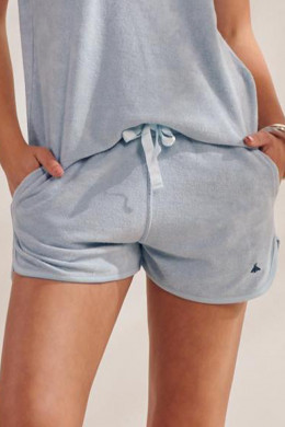 ESSENZA Loungewear 2023 Iva Uni Shorts blue