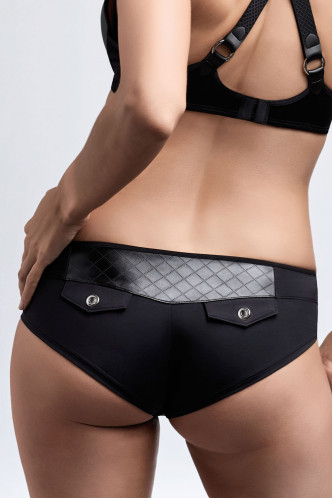 Abbildung zu Brazilian Shorts - 12 cm (18401) der Marke Marlies Dekkers aus der Serie Femme Fatale Black