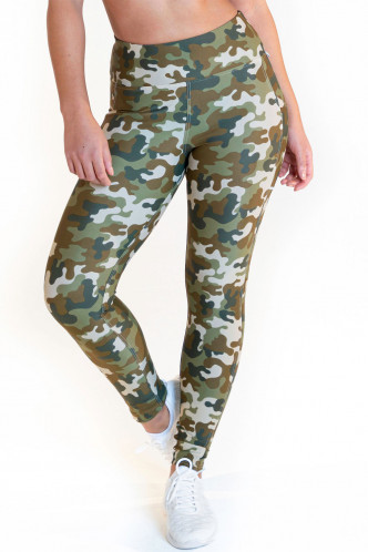 Abbildung zu Leggings high waist - camouflage (FN1273) der Marke Calao aus der Serie Fitness Fashion