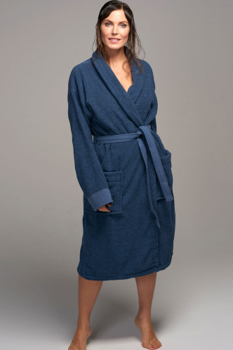 Abbildung zu Connect Organic Bathrobe (401064-300) der Marke ESSENZA aus der Serie Kimono & Mäntel