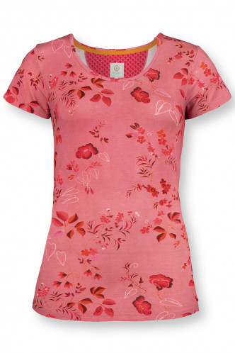 Abbildung zu Tilly Tokyo Blossom Top Short Sleeve (51512230-234) der Marke Pip Studio aus der Serie Loungewear 2022